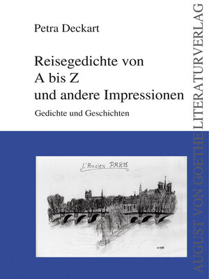 cover image of Reisegedichte von a bis Z und andere Impressionen